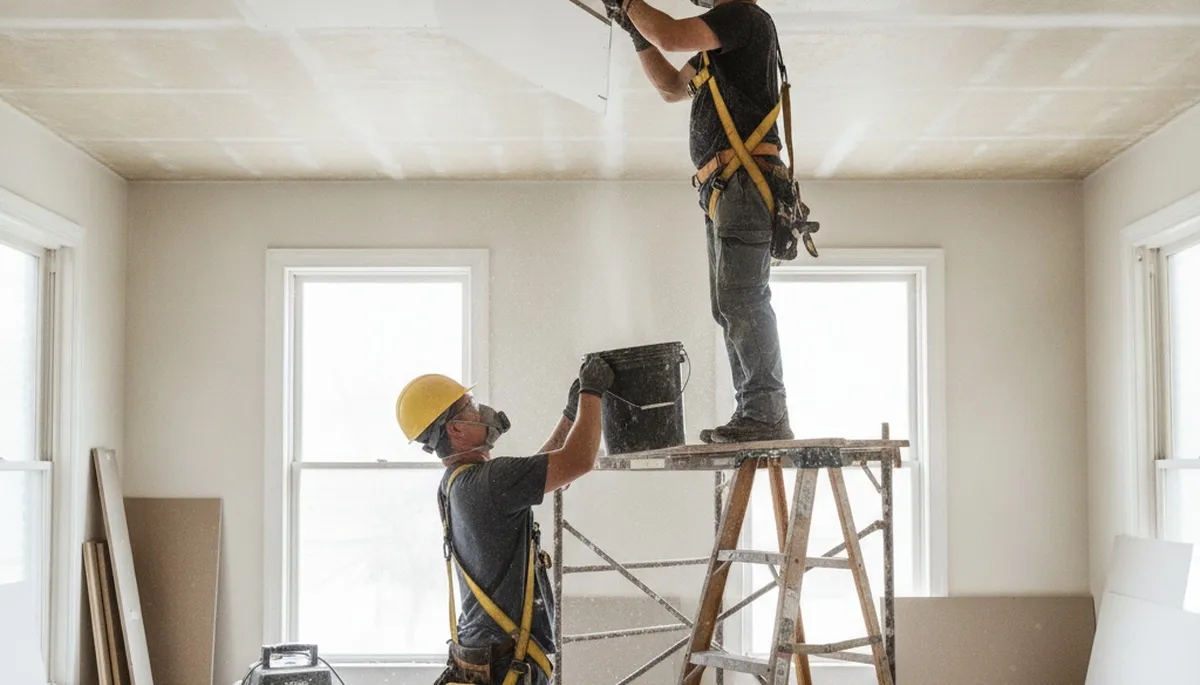 Ceiling Water Damage Repair Image 1