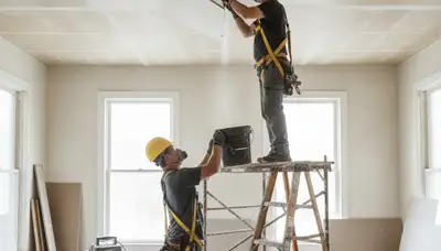 Ceiling water damage repair in Elk Grove, CA for stained, sagging home ceilings