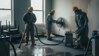 Flood damage cleanup team in Elk Grove, CA restoring homes after water intrusion