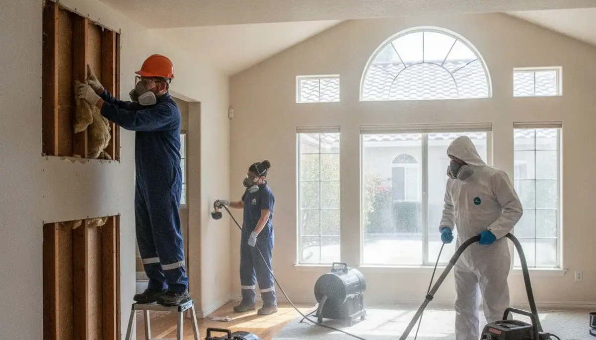 Water damage restoration team serving Elk Grove, CA, with professional cleanup and repair services