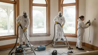 Water damage restoration crew serving Elk Grove, CA, for emergency cleanup and repair