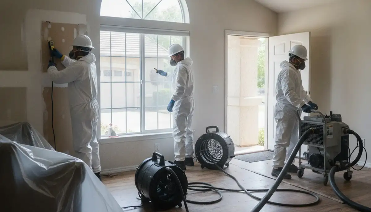 Water damage restoration team serving Elk Grove, CA for fast cleanup and repair