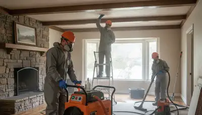 Water damage restoration team serving Elk Grove, CA for emergency cleanup and repairs