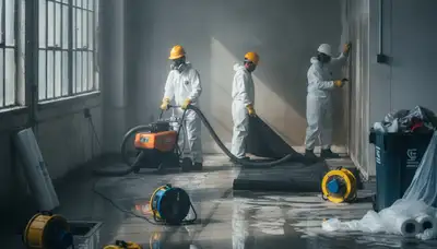 Water damage restoration team serving Elk Grove, CA homes with 24/7 emergency cleanup