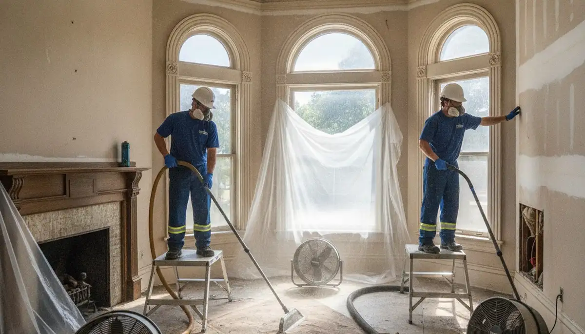 Water damage restoration team serving Elk Grove, CA for emergency cleanup and drying services
