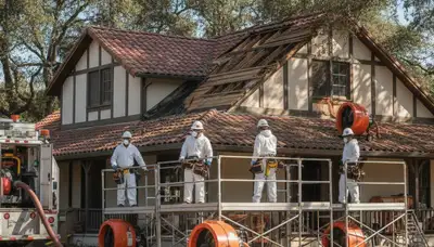 Water damage restoration team serving Elk Grove, CA for fast water removal and cleanup